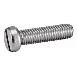 Vis inox métrique tête cylindrique fendue DIN 84