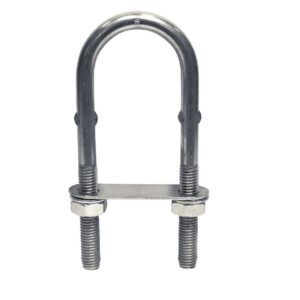 Cadène Inox A4 double plaque ( Etrier en U )