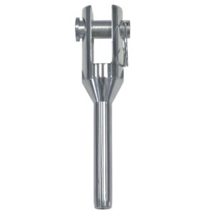 Chape usinée en inox a4 à sertir