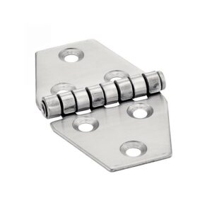 Charnière inox A2 95 X 60 X 2 mm