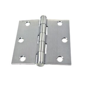 Charnière inox A2 rectangulaire 40 X 50 X 0,8 mm