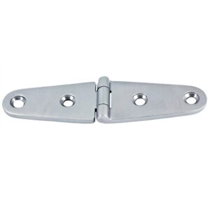 Charnière inox A4 polie 103 X 27 X 4,5 mm