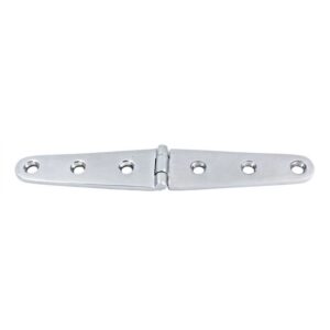 Charnière inox A4 polie 152 X 30 X 4,5 mm