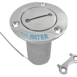 Nable de pont en inox A4 poli miroir pour eaux usées, carburant ou eau