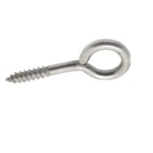 Piton inox filetage bois œil fermé