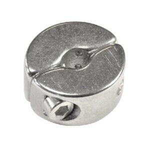 Serre câble rond Inox A4 serrage par 2 vis inox