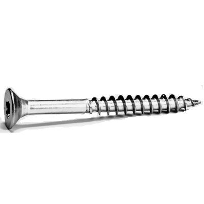 Vis bois inox tête fraisée empreinte torx filetage partiel – Image 3