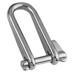Manille rapide longue inox A4 (AISI 316)