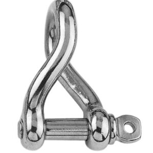 Manille torse inox A4 (AISI 316)