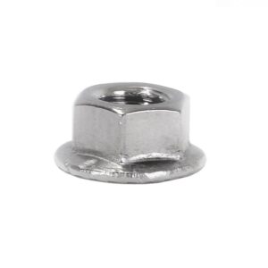 Ecrou inox avec embase striée
