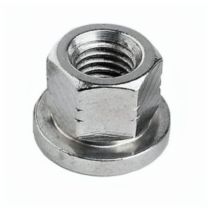 Ecrou inox hexagonal haut (dX1.5) à embase lisse DIN 6331