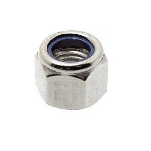 Ecrou indessérable bague Nylon forme haute inox A4 din 982