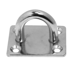 Pontet sur platine carrée inox A2-Aisi 304