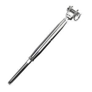 Ridoir inox a4 chape soudée et terminaison à sertir