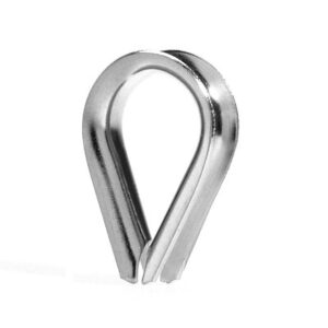 Cosse coeur InoxA4/Aisi316