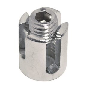 Serre câble croisillons borgne inox A4
