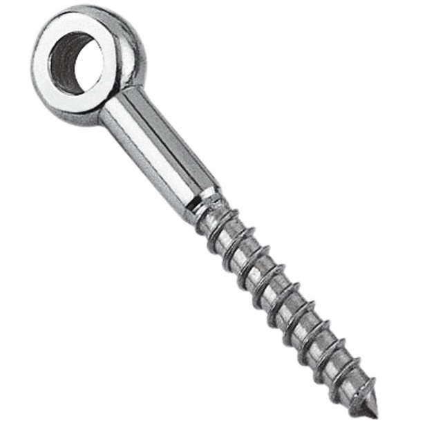 Piton Inox A4 petit oeil équivalent à la din 444