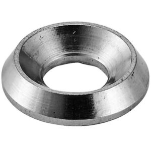 Rondelle cuvette en inox a2 ou a4 pour vis tête fraisée en inox selon NFE 27619
