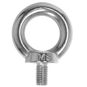 Vis à anneau en inox moulé. Ne pas utiliser pour du levage