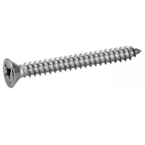 Vis à tôle tête fraisée pozidrive en inox din 7982 Z
